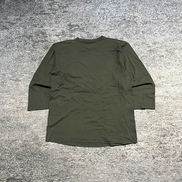 UnionBay Longsleeve Shirt Mens Large Green Vintage Y2K 2000s Grunge Skater Surf - Picture 2 of 9